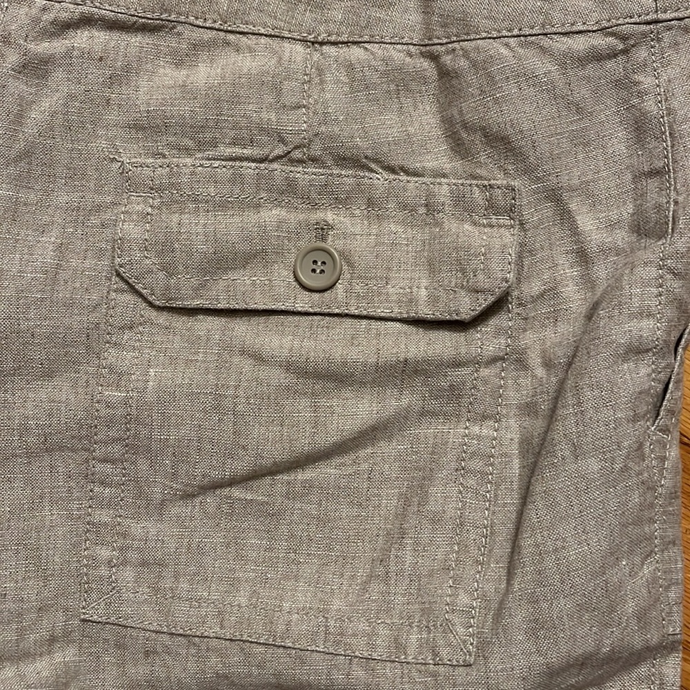 LizWear linen shorts- size L - Picture 4 of 8